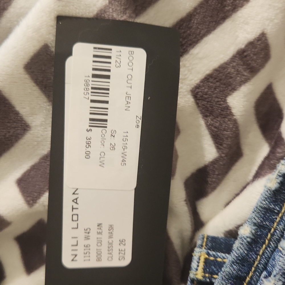 Nili Lotan boot cut jeans NWT